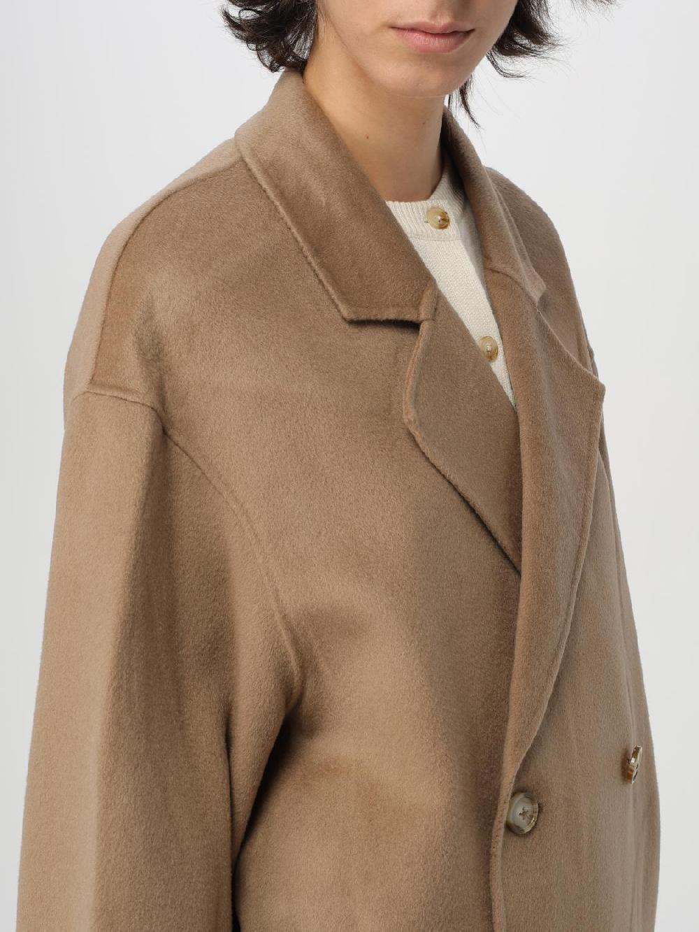 Giglio Cappotto Doppiopetto Lou Lou Studio In Lana E Cashmere
