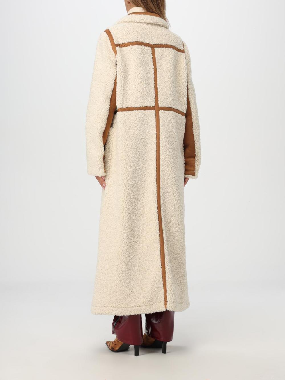 Giglio Cappotto Doppiopetto Stand Studio In Shearling