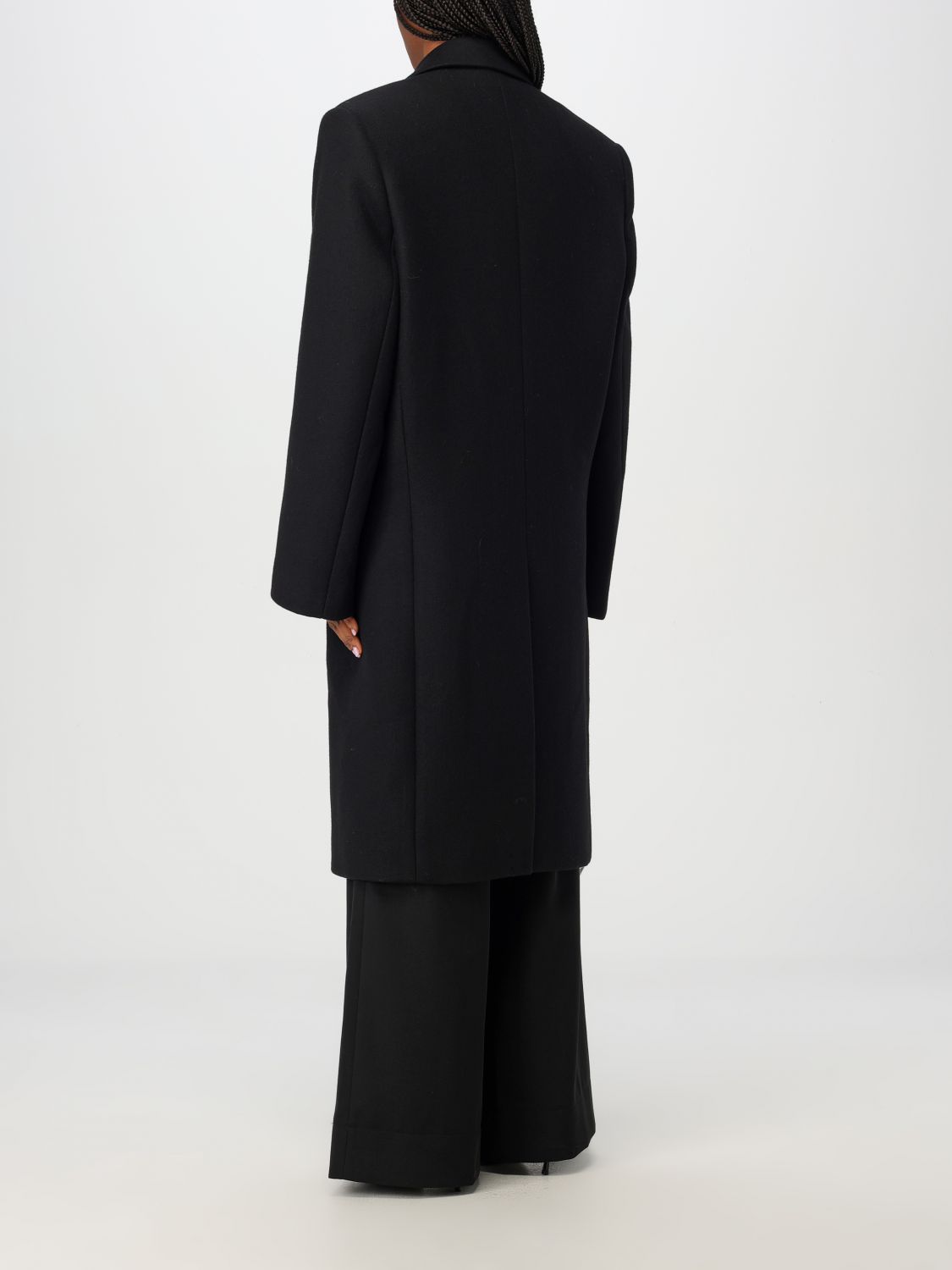 Giglio Cappotto Doppiopetto Wardrobe.nyc In Lana Vergine