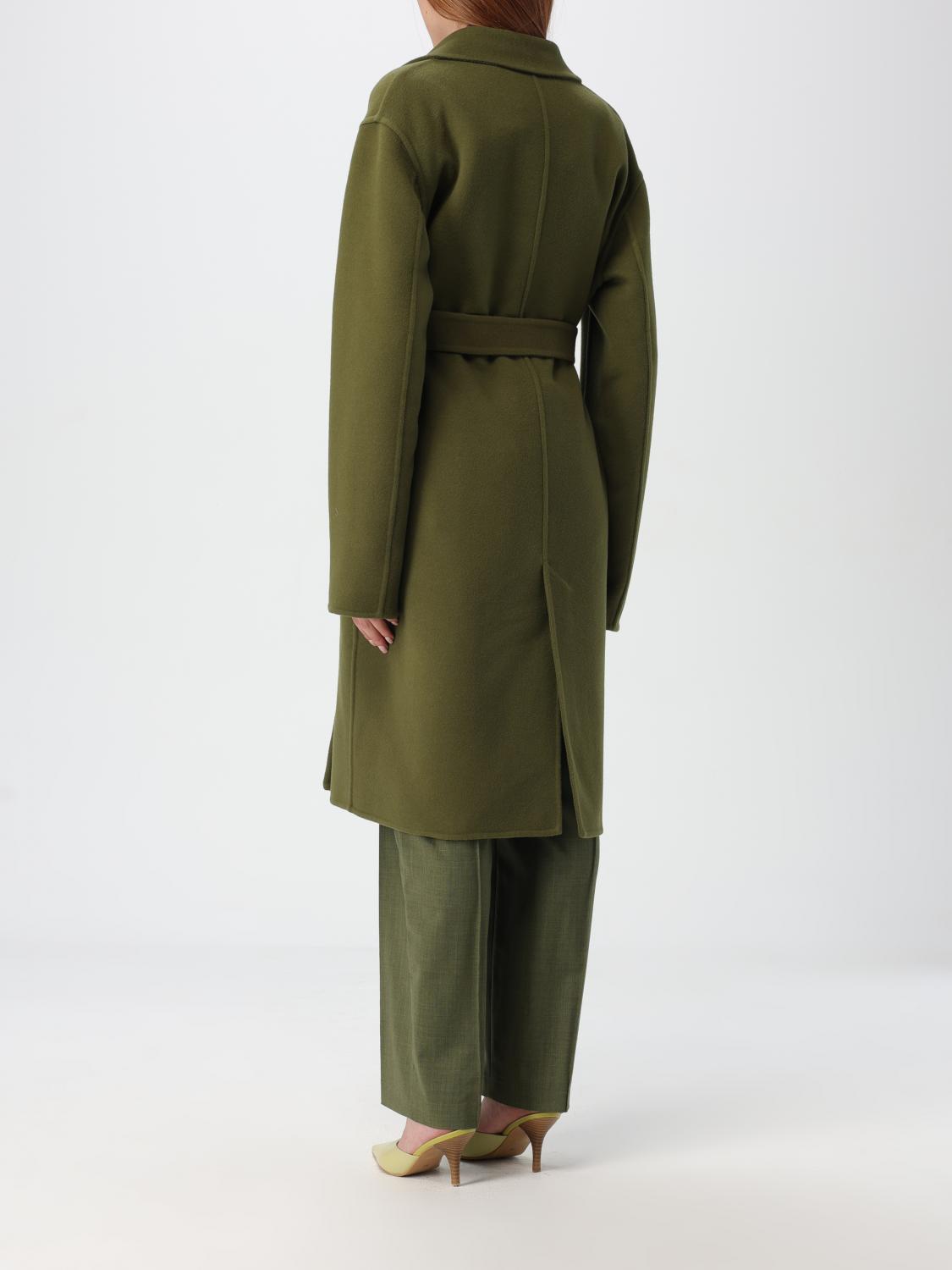 Giglio Cappotto Fabiana Filippi In Lana Vergine E Cashmere