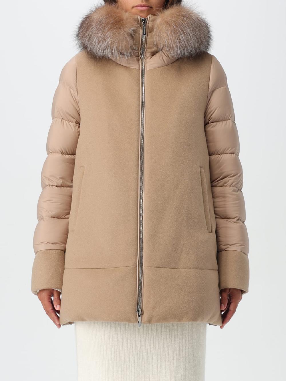 Giglio Cappotto FRESIA-LE Moorer in lana e cashmere