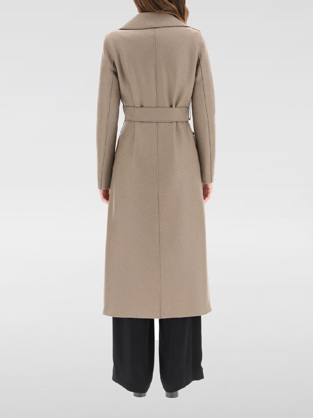 Giglio Cappotto Harris Wharf London In Lana Vergine