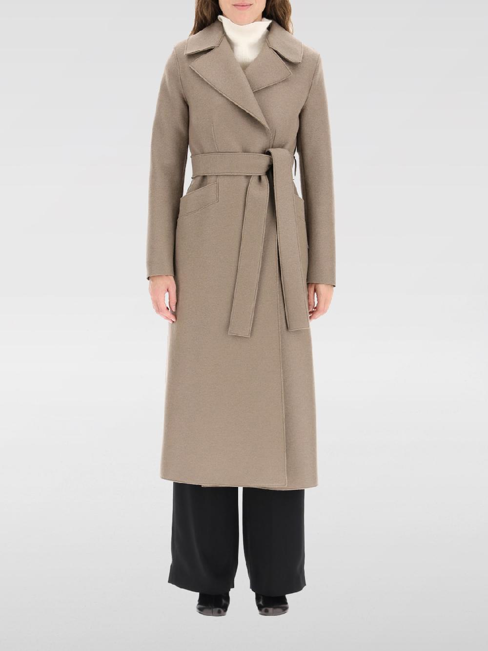 Giglio Cappotto Harris Wharf London in lana vergine