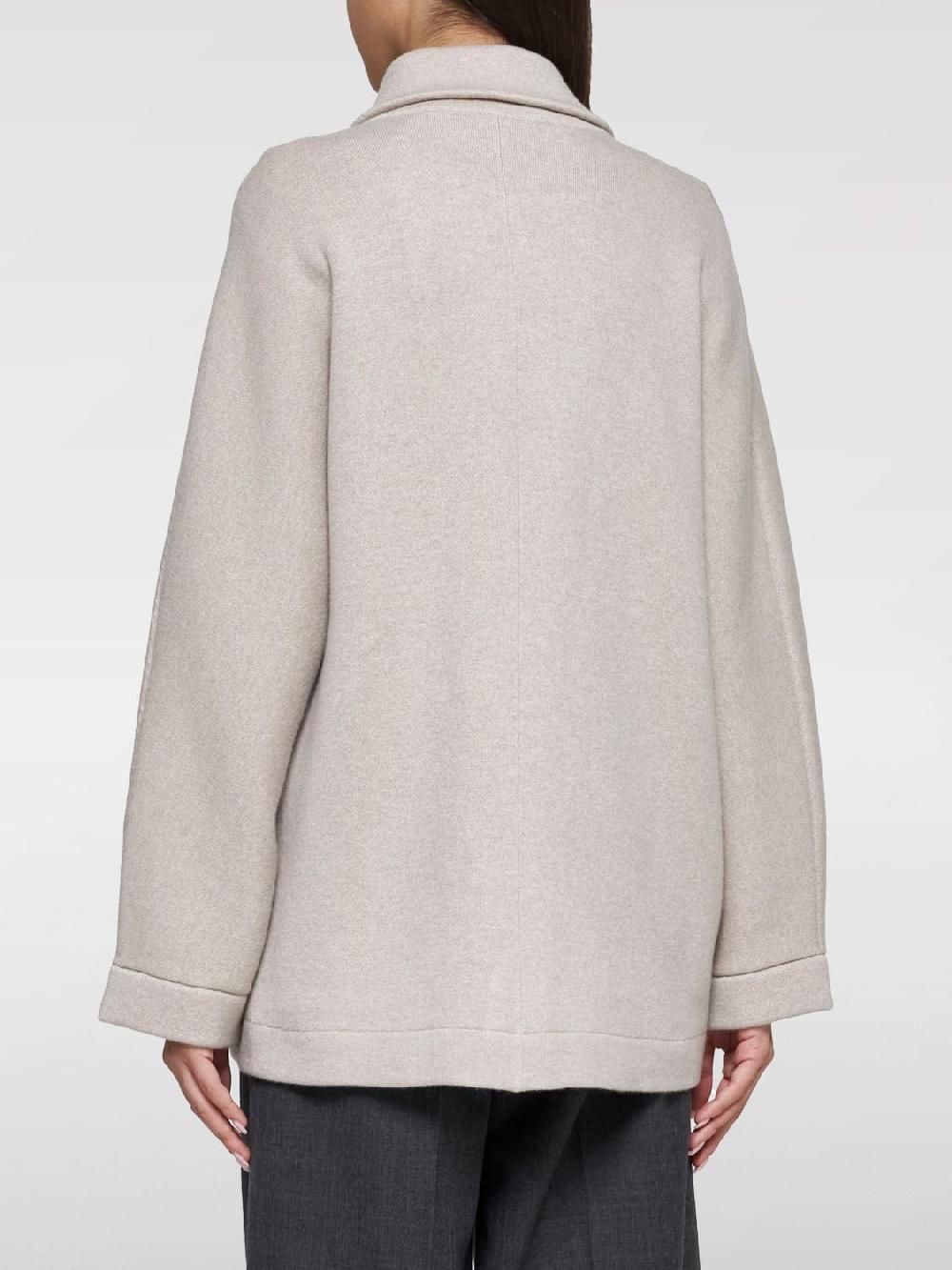 Giglio Cappotto In Cashmere Con Zip Brunello Cucinelli