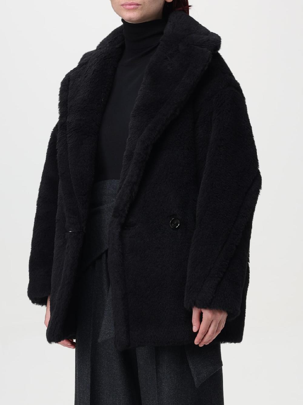 Giglio Cappotto Olga In Teddy Di Misto Alpaca Max Mara