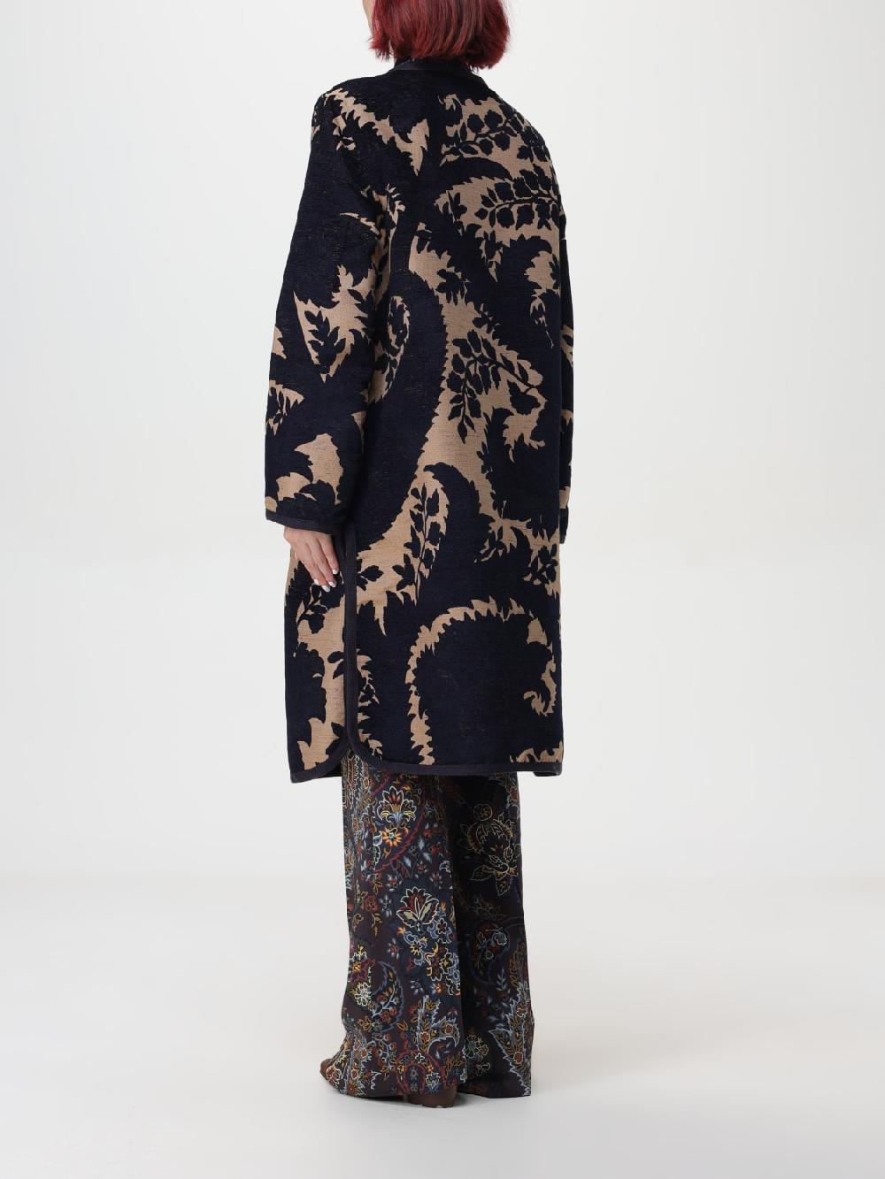 Giglio Cappotto Reversibile Con Stampa Paisley Etro