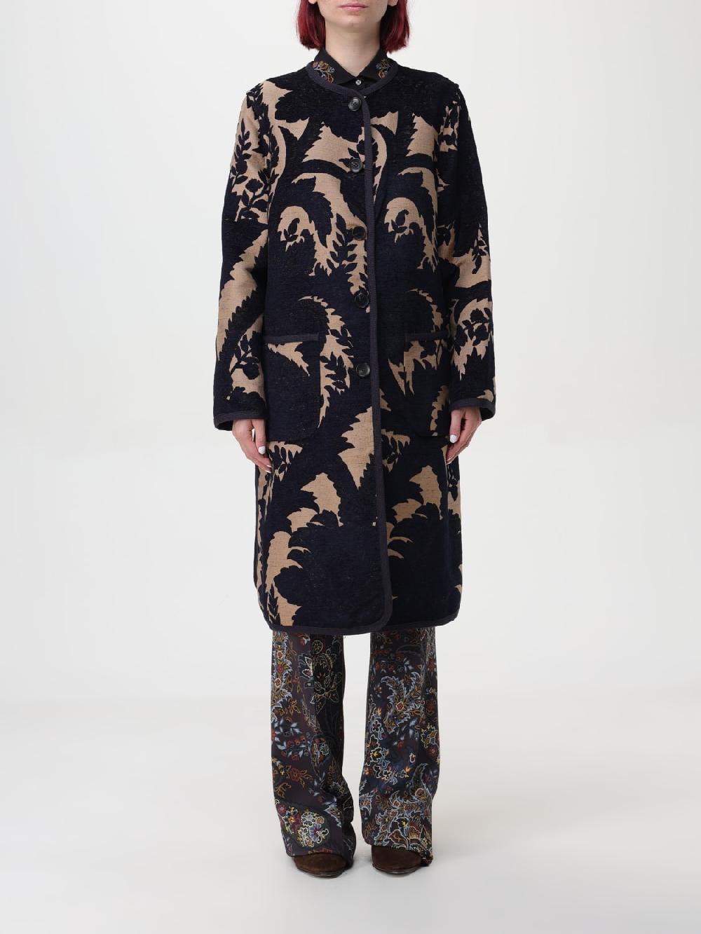 Giglio Cappotto reversibile con stampa paisley Etro