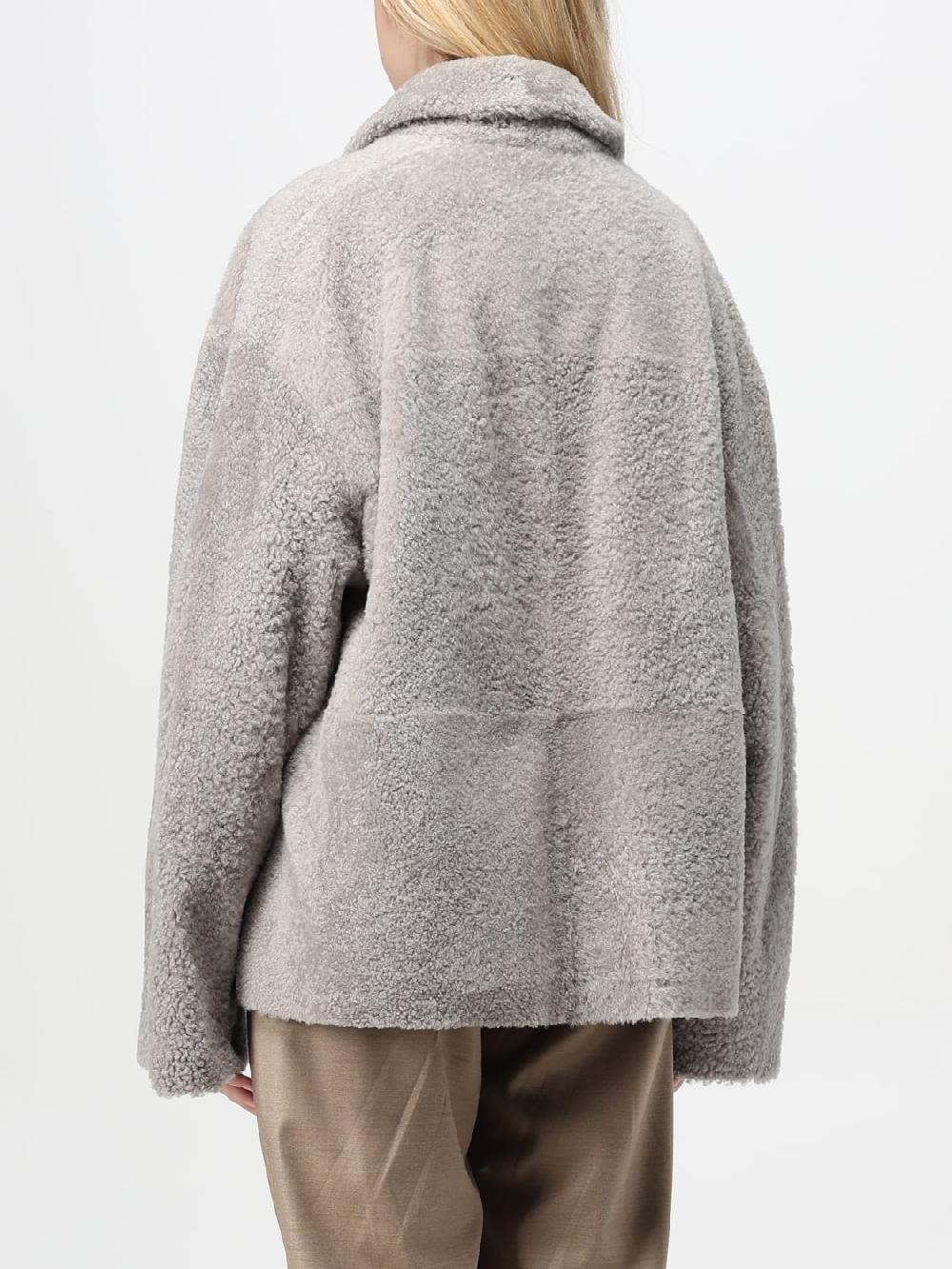 Giglio Cappotto Reversibile Desa 1972 In Shearling E Pelle