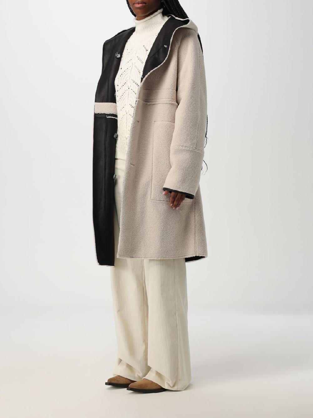 Giglio Cappotto Reversibile Urbancode In Pelle Sintetica E Shearling