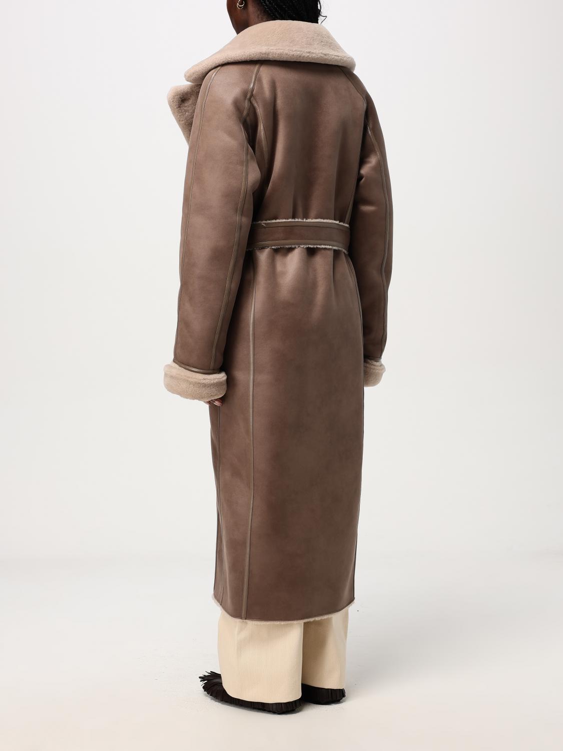 Giglio Cappotto Reversibile Urbancode In Pelle Sintetica E Shearling