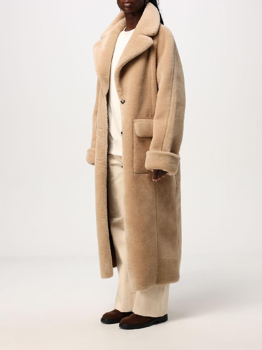 Giglio Cappotto Reversibile Urbancode In Pelle Sintetica E Shearling
