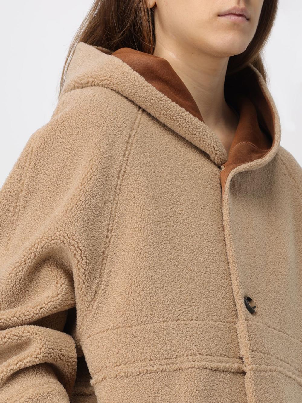 Giglio Cappotto Reversibile Urbancode In Pelle Sintetica E Shearling