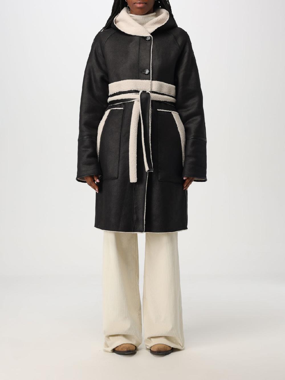 Giglio Cappotto reversibile Urbancode in pelle sintetica e shearling