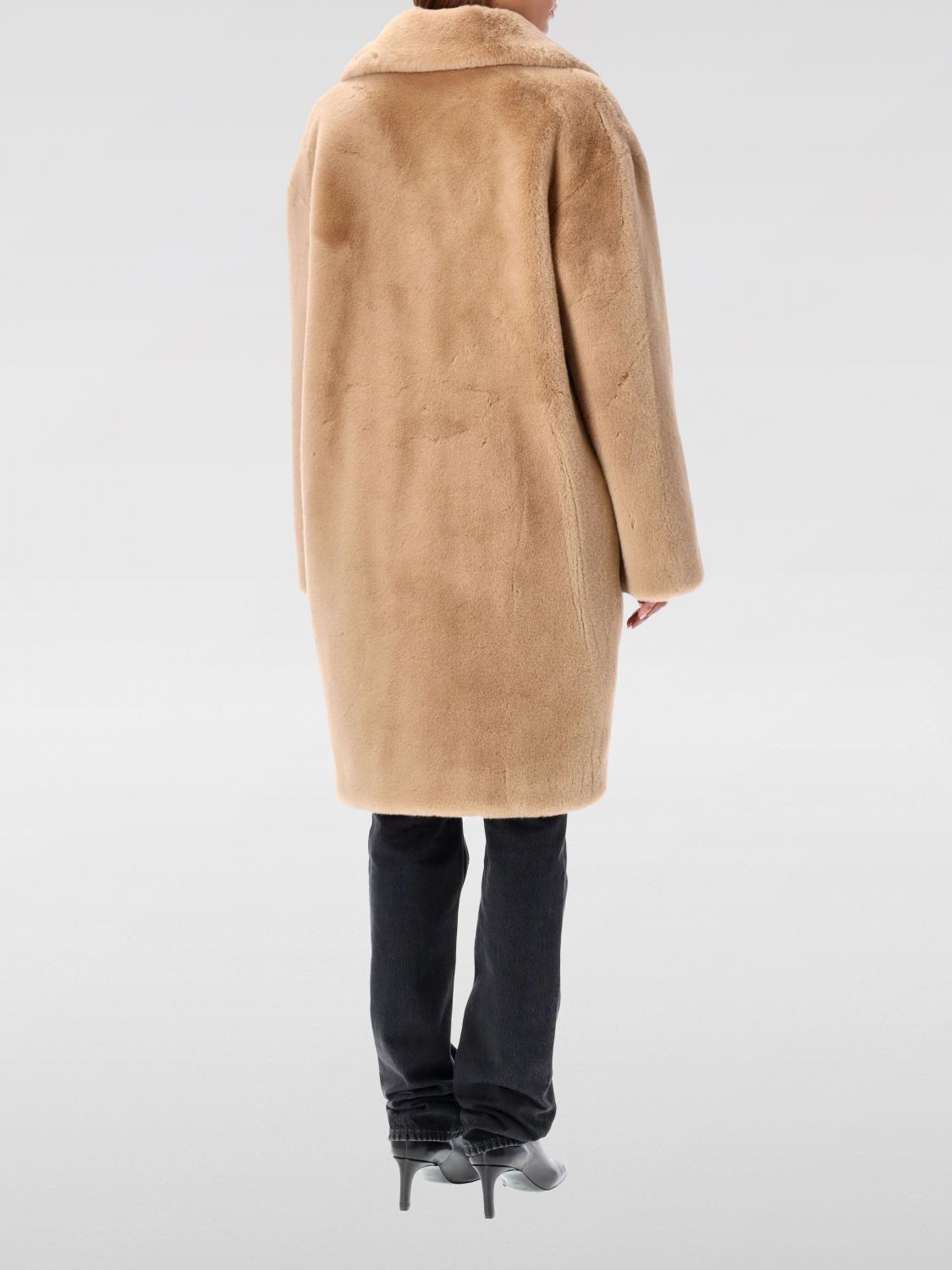 Giglio Cappotto Stand Studio In Pelliccia Sintetica