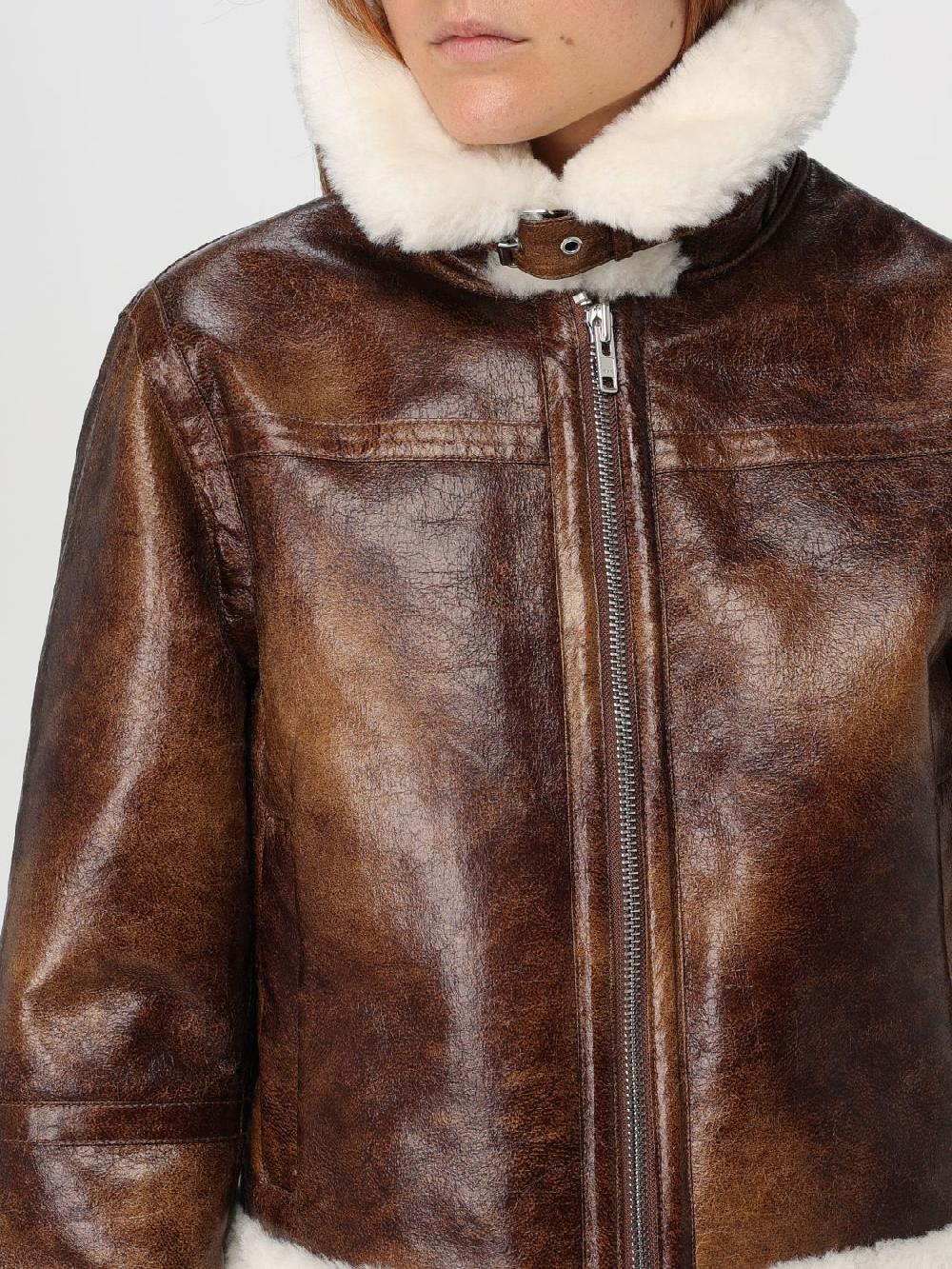 Giglio Cappotto Stand Studio In Pelliccia Sintetica