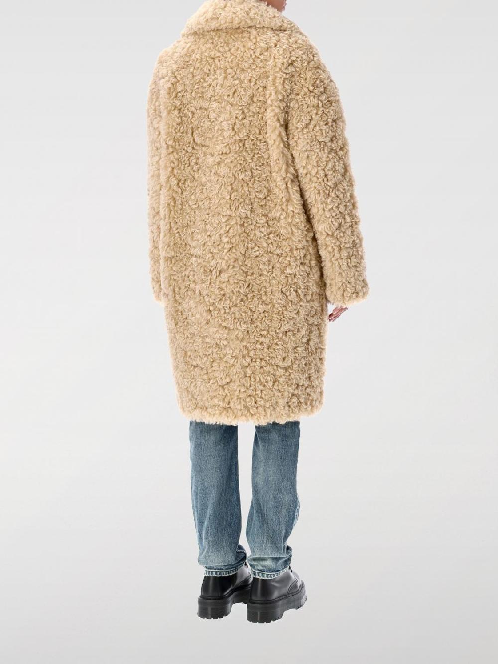 Giglio Cappotto Stand Studio In Shearling Sintetico