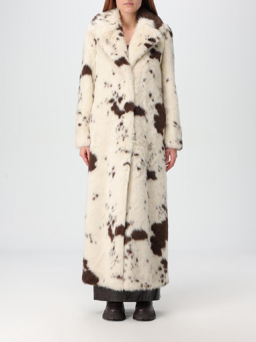 Giglio Cappotto Twinset - Actitude in pelliccia sintetica