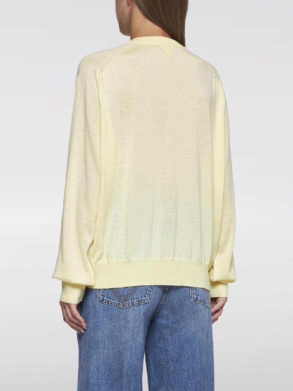 Giglio Cardigan A Girocollo Bottega Veneta In Cashmere