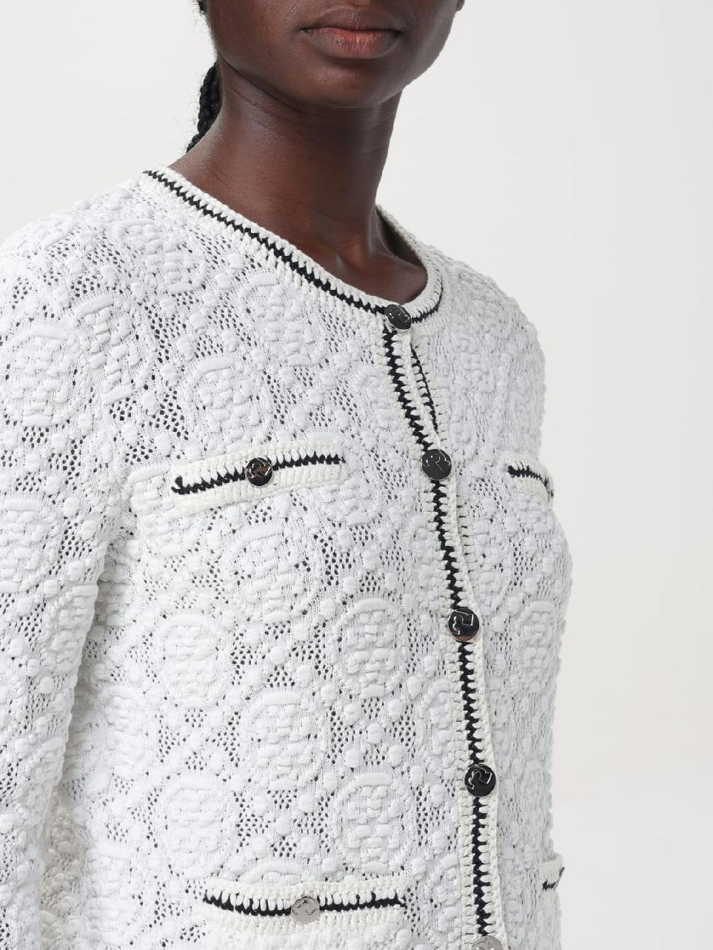 Giglio Cardigan A Girocollo Kendra In Pizzo Tory Burch