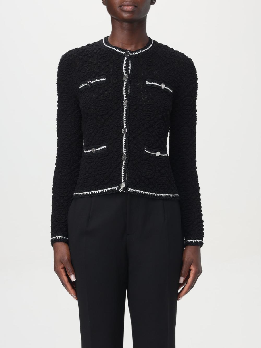 Giglio Cardigan a girocollo Kendra in pizzo Tory Burch