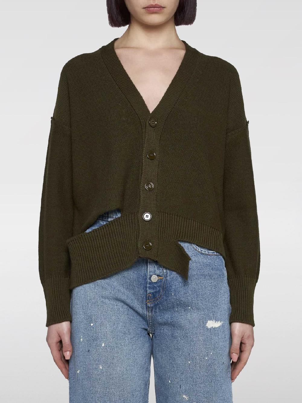 Giglio Cardigan crop con rotture Mm6 Maison Margiela