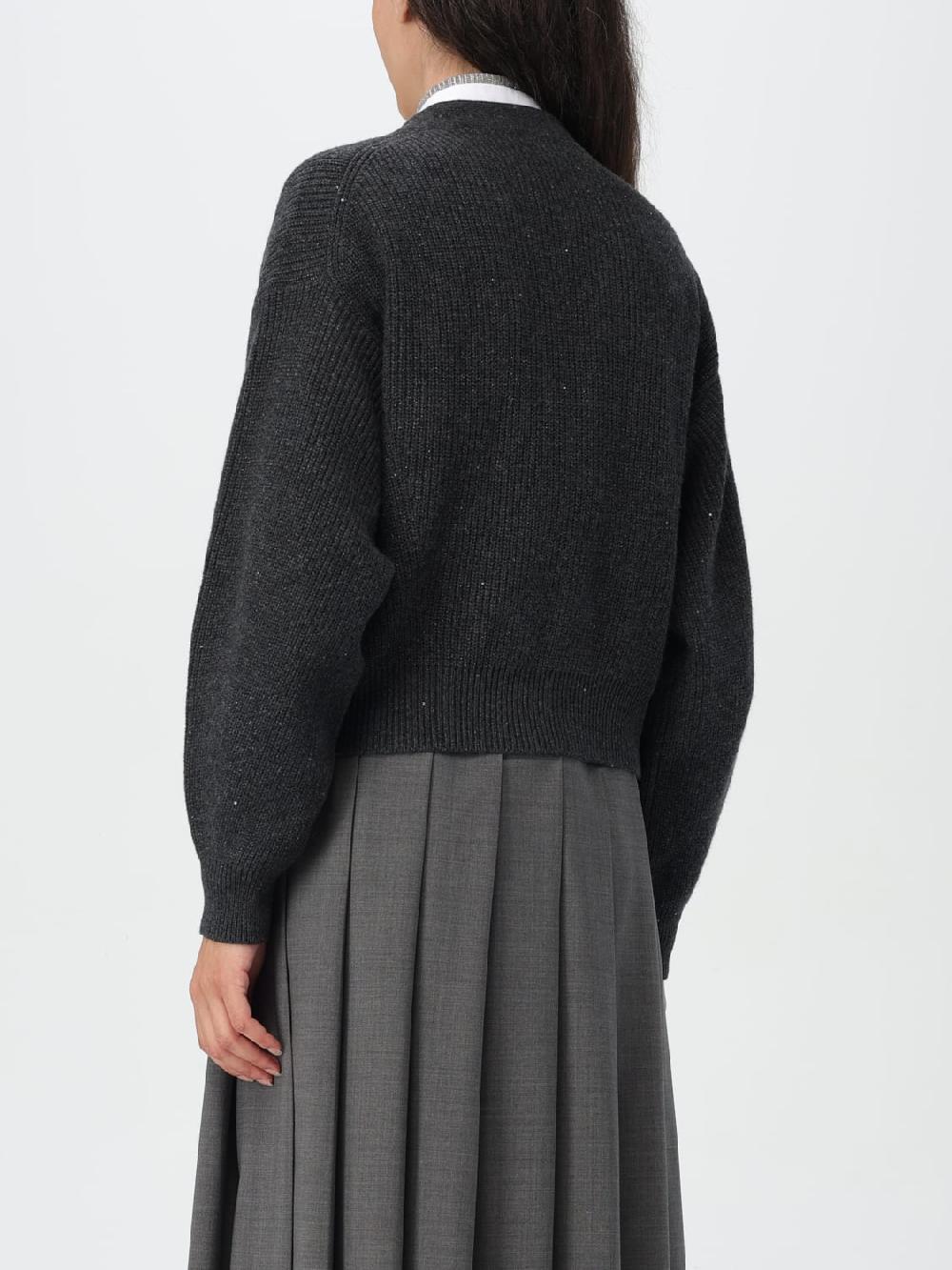 Giglio Cardigan Di Lana E Cashmere Brunello Cucinelli