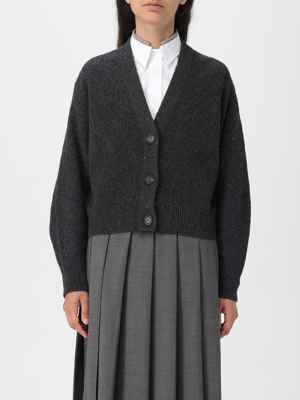 Giglio Cardigan di lana e cashmere Brunello Cucinelli