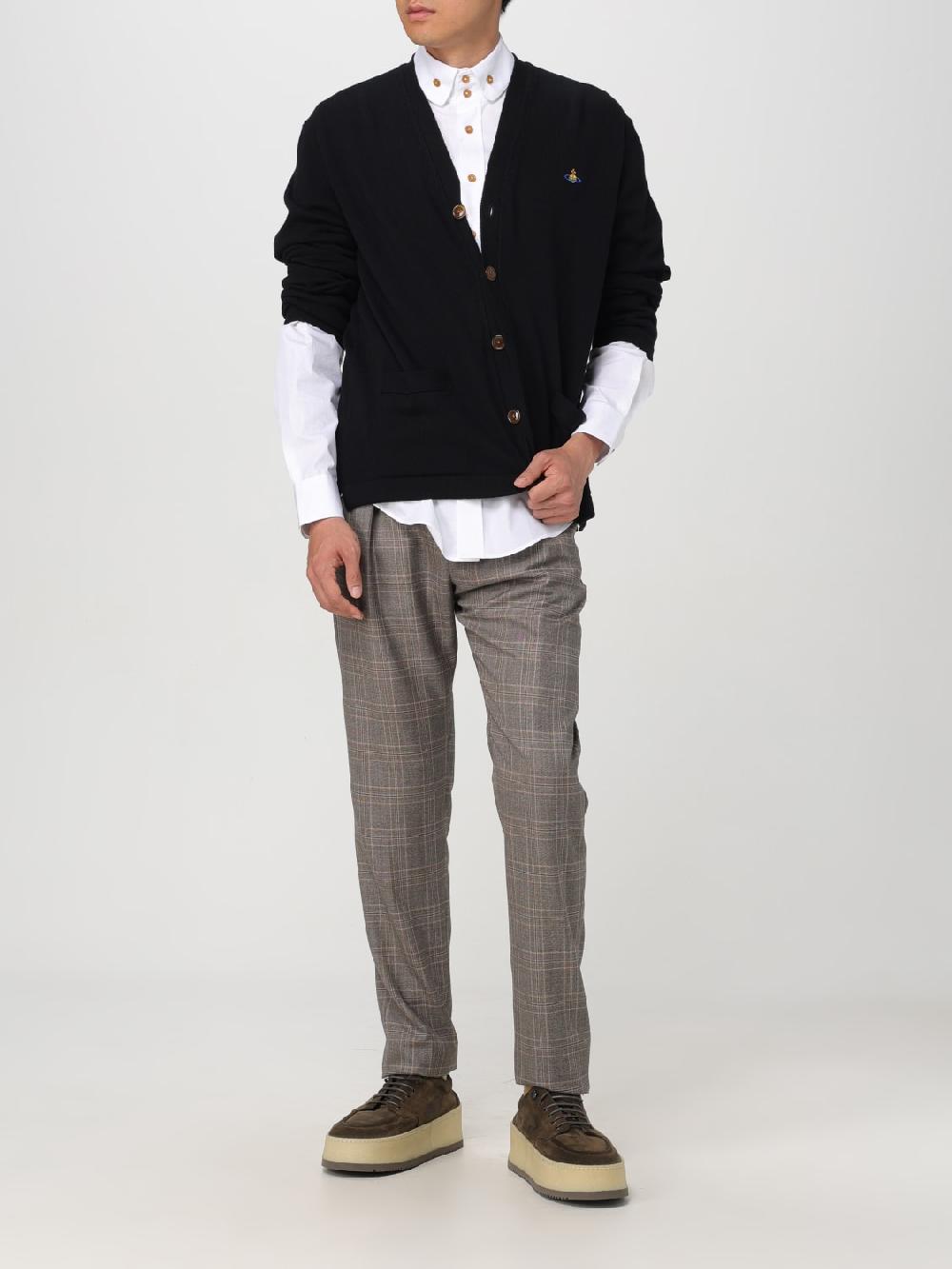 Giglio Cardigan In Cotone E Cashmere Vivienne Westwood