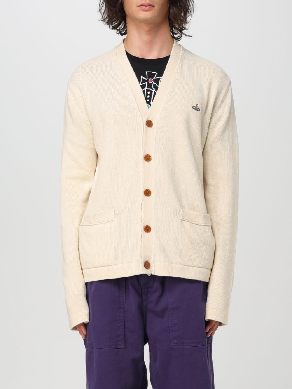 Giglio Cardigan in cotone e cashmere Vivienne Westwood