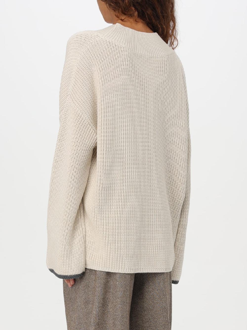 Giglio Cardigan Oversize Brunello Cucinelli In Cotone