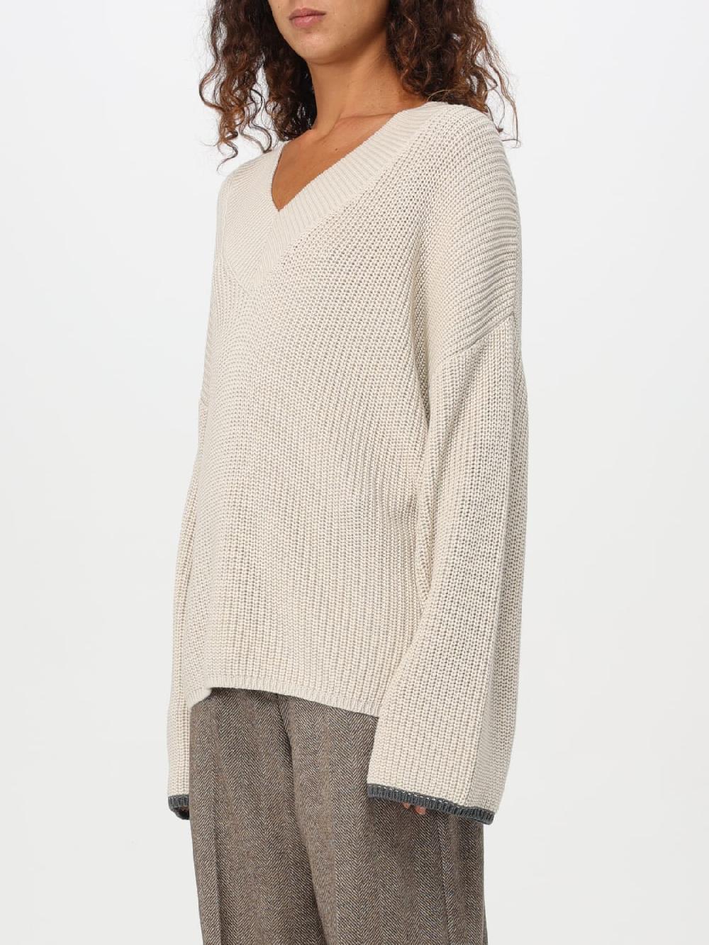 Giglio Cardigan Oversize Brunello Cucinelli In Cotone