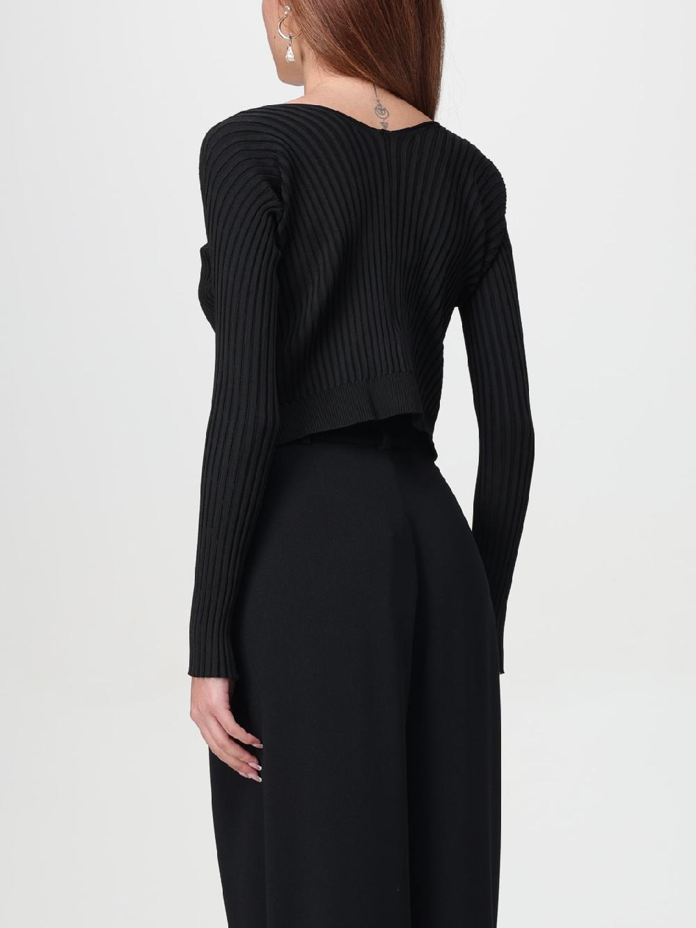 Giglio Cardigan Pralù Jacquemus In Misto Viscosa A Coste