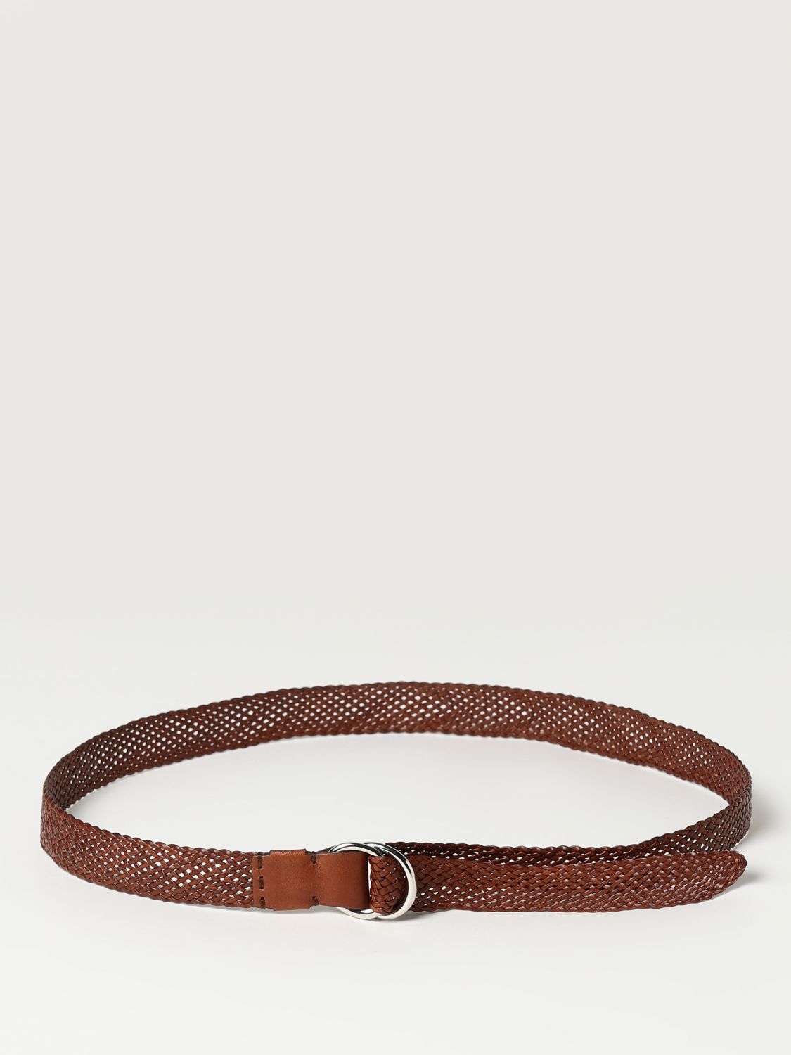 Giglio Cintura Brunello Cucinelli in pelle intrecciata