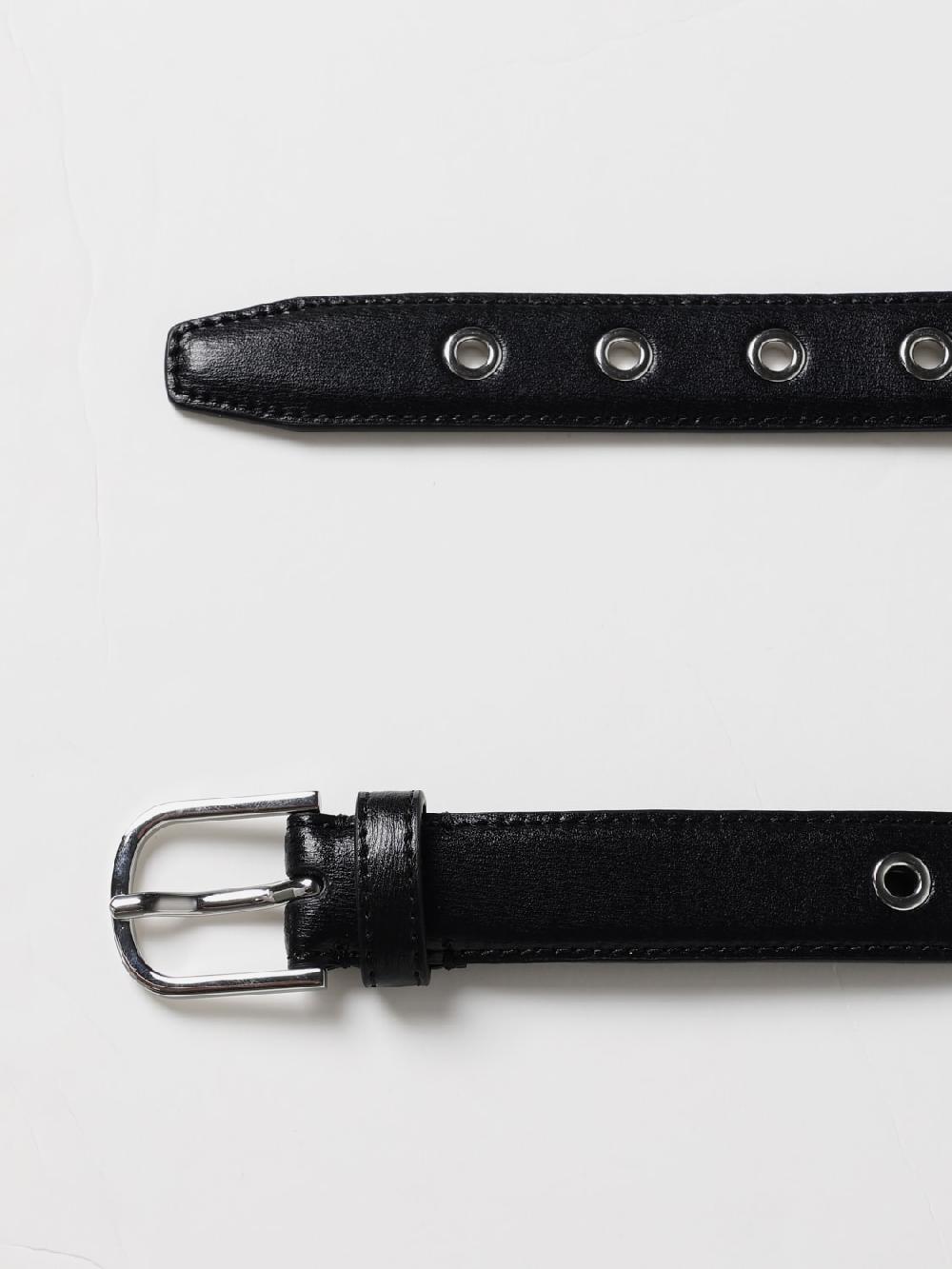 Giglio Cintura Toteme In Pelle Con Occhielli Metallici