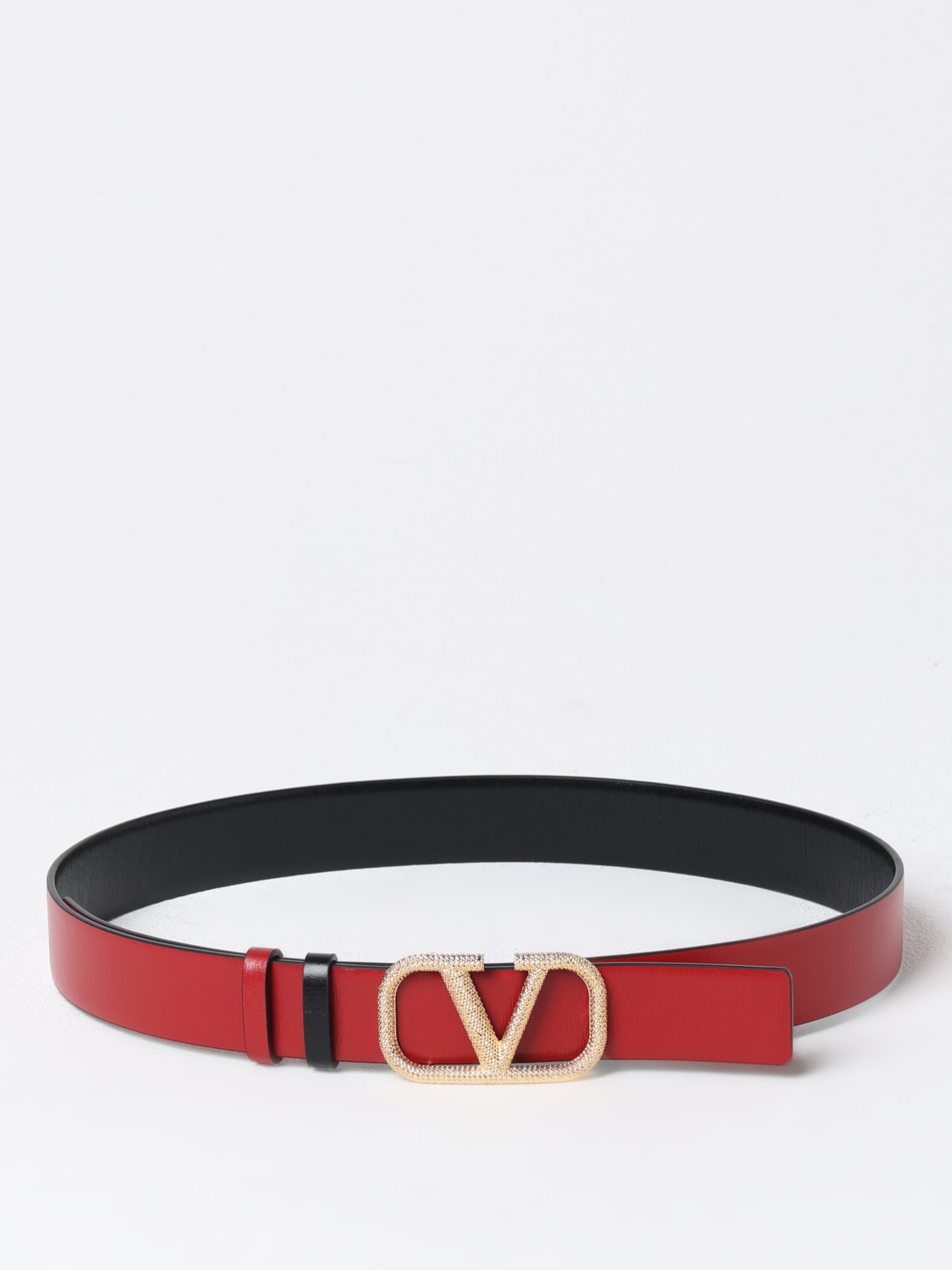 Giglio Cintura VLogo Signature Valentino Garavani In Pelle