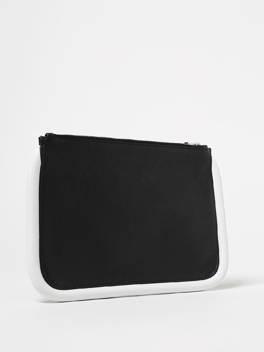 Giglio Clutch Bumper-Tube JW Anderson In Pelle A Micro Grana