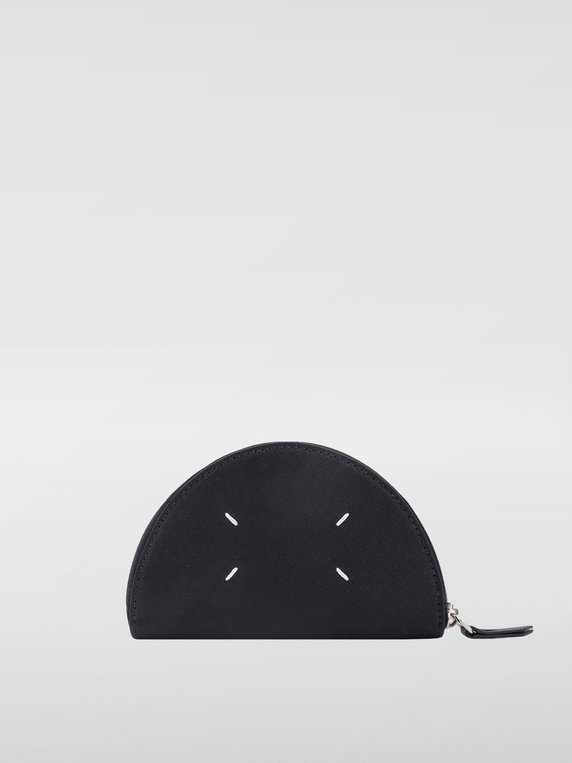 Giglio Clutch Halfmoon Micro Maison Margiela In Pelle