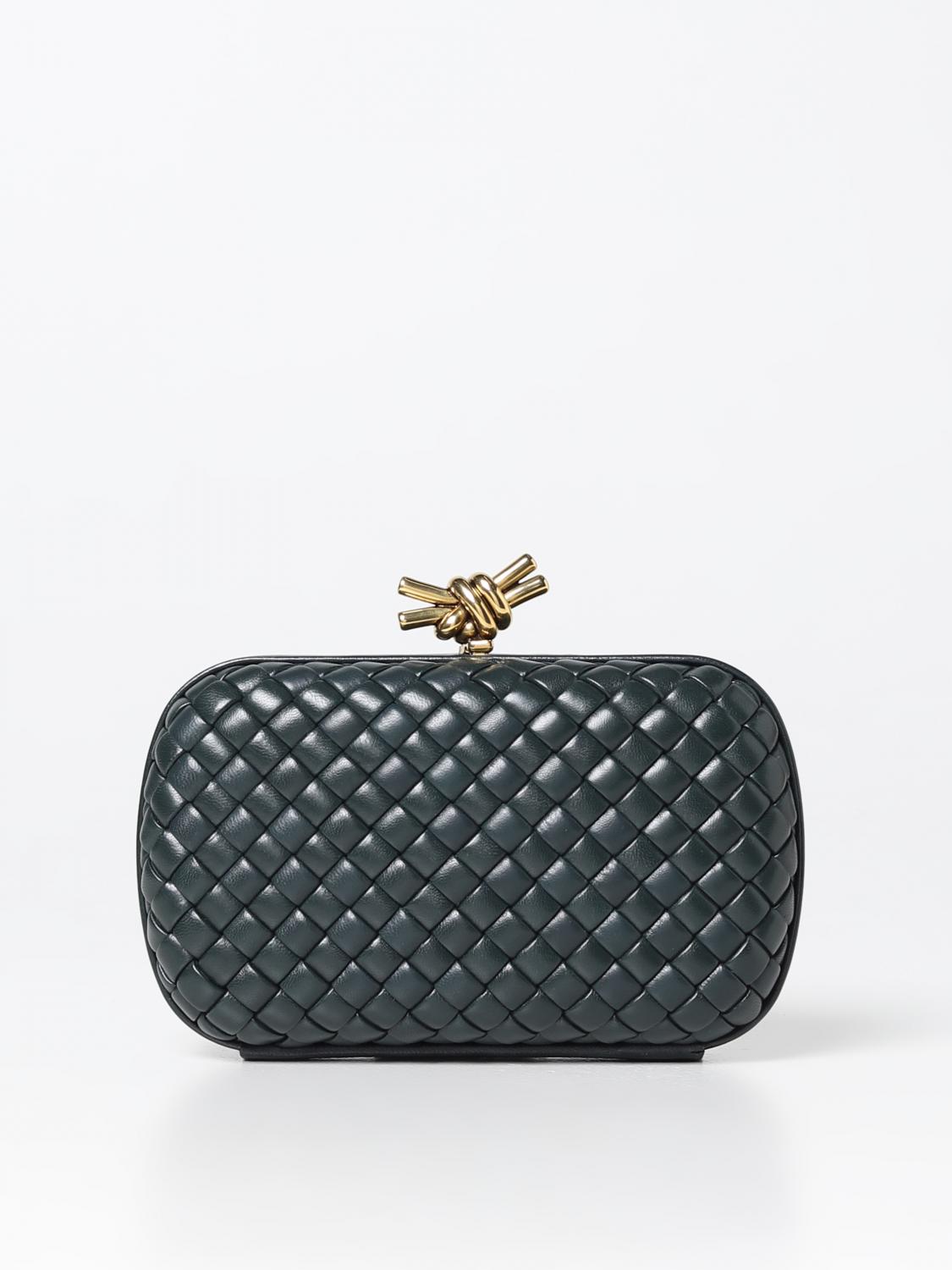 Giglio Clutch Knot Bottega Veneta in pelle intrecciata