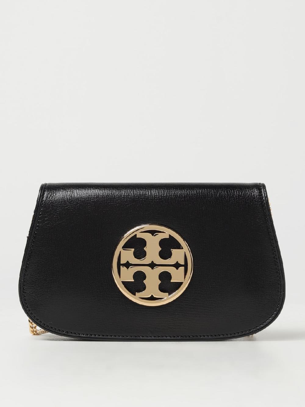 Giglio Clutch Reva Tory Burch in pelle con tracolla