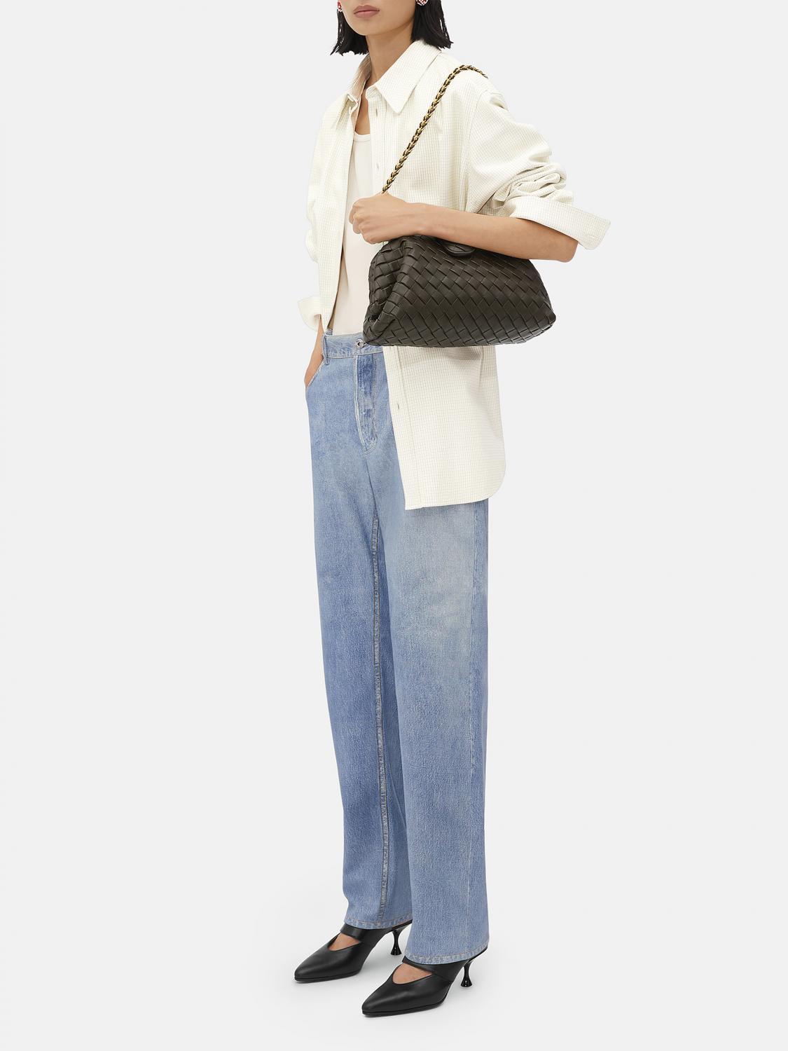 Giglio Clutch Teen Lauren 1980 Bottega Veneta In Nappa Intrecciata