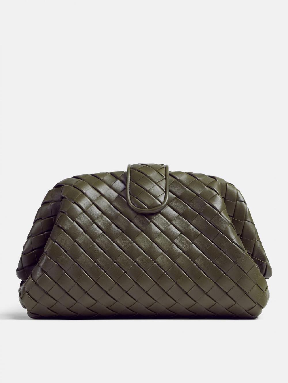 Giglio Clutch Teen Lauren 1980 Bottega Veneta in nappa intrecciata
