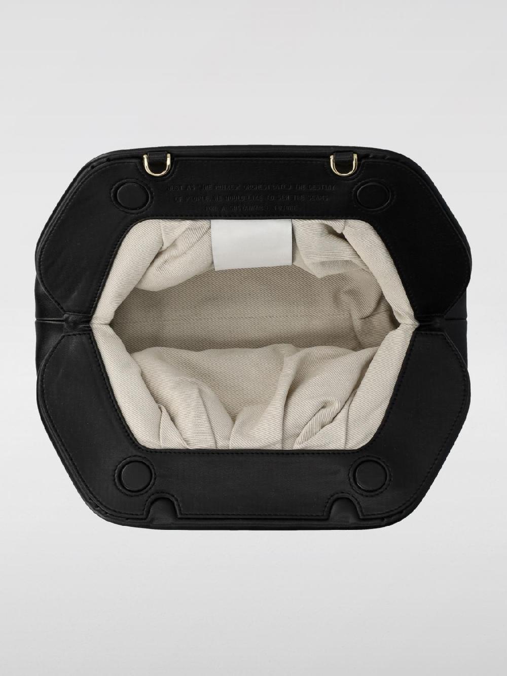 Giglio Clutch Tia Themoirè In Pelle Vegana Intrecciata
