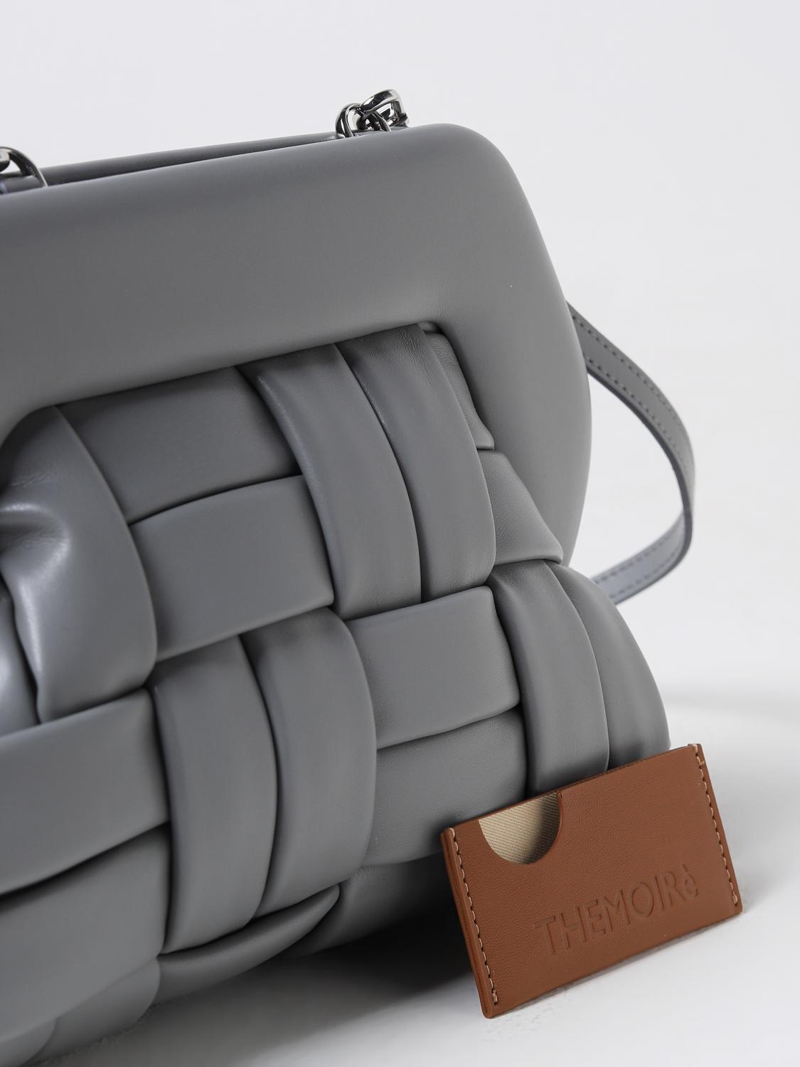 Giglio Clutch Tia Themoirè In Pelle Vegana Intrecciata