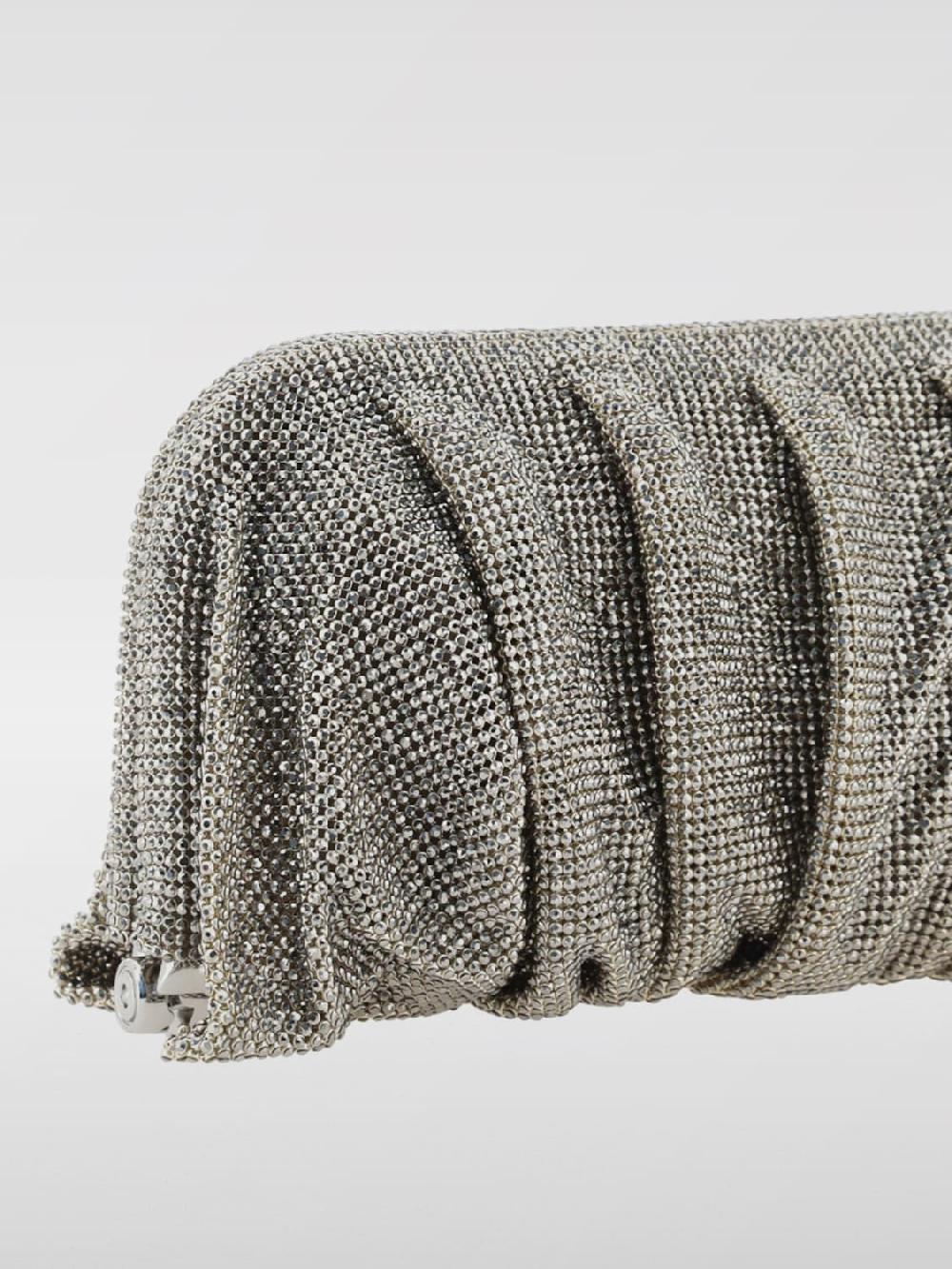 Giglio Clutch Venus La Grande Benedetta Bruzziches In Maglia Metallica