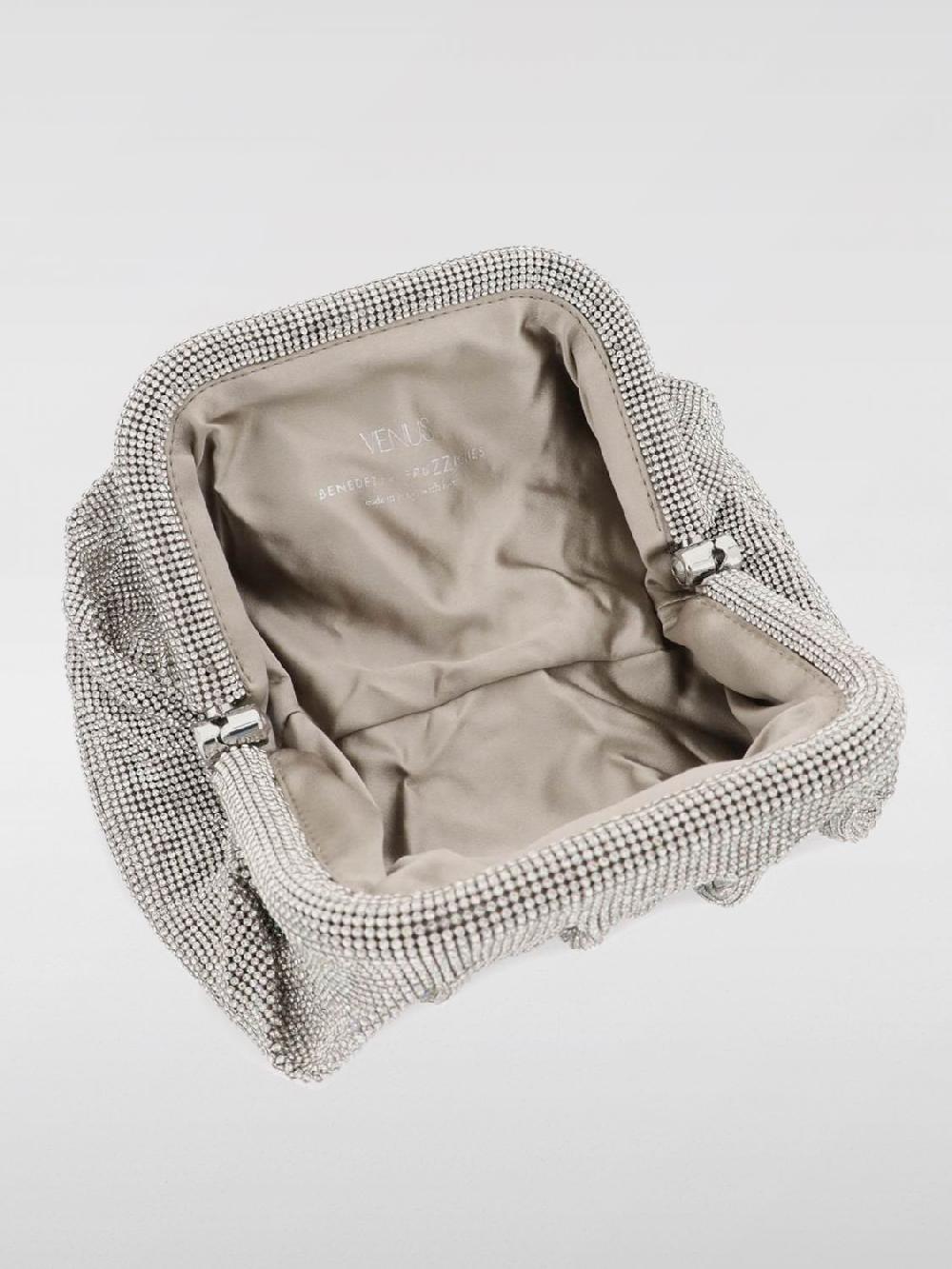 Giglio Clutch Venus Le Petit Benedetta Bruzziches In Maglia Metallica