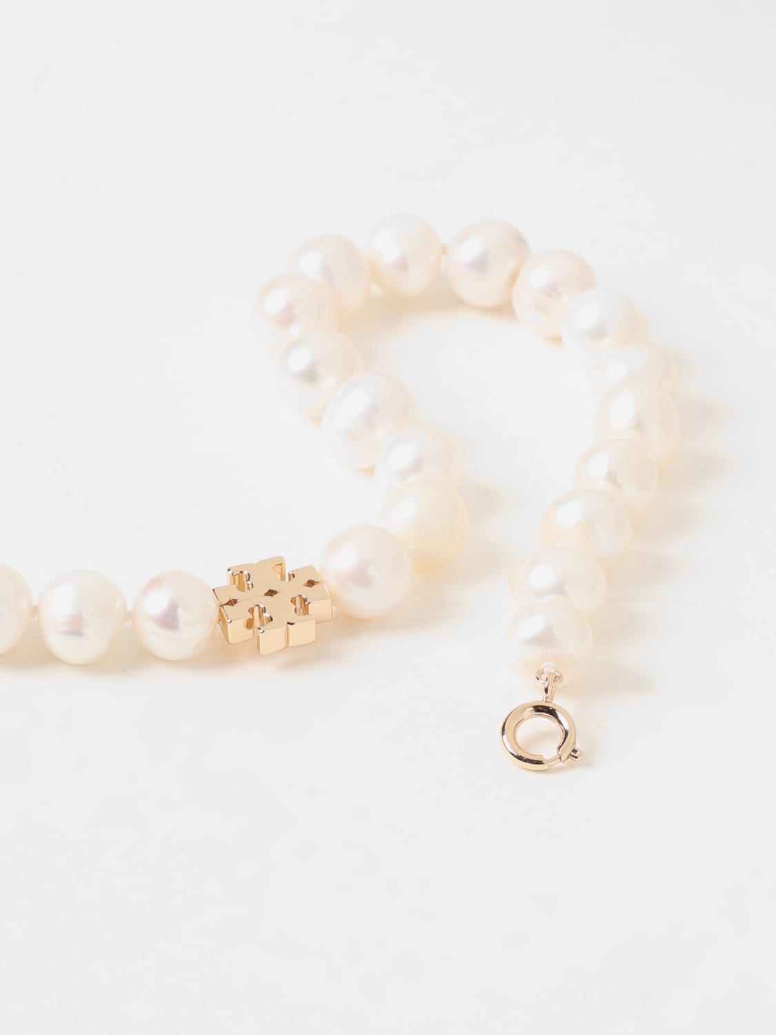 Giglio Collana Kira Tory Burch In Perle Sintetiche Ed Ottone