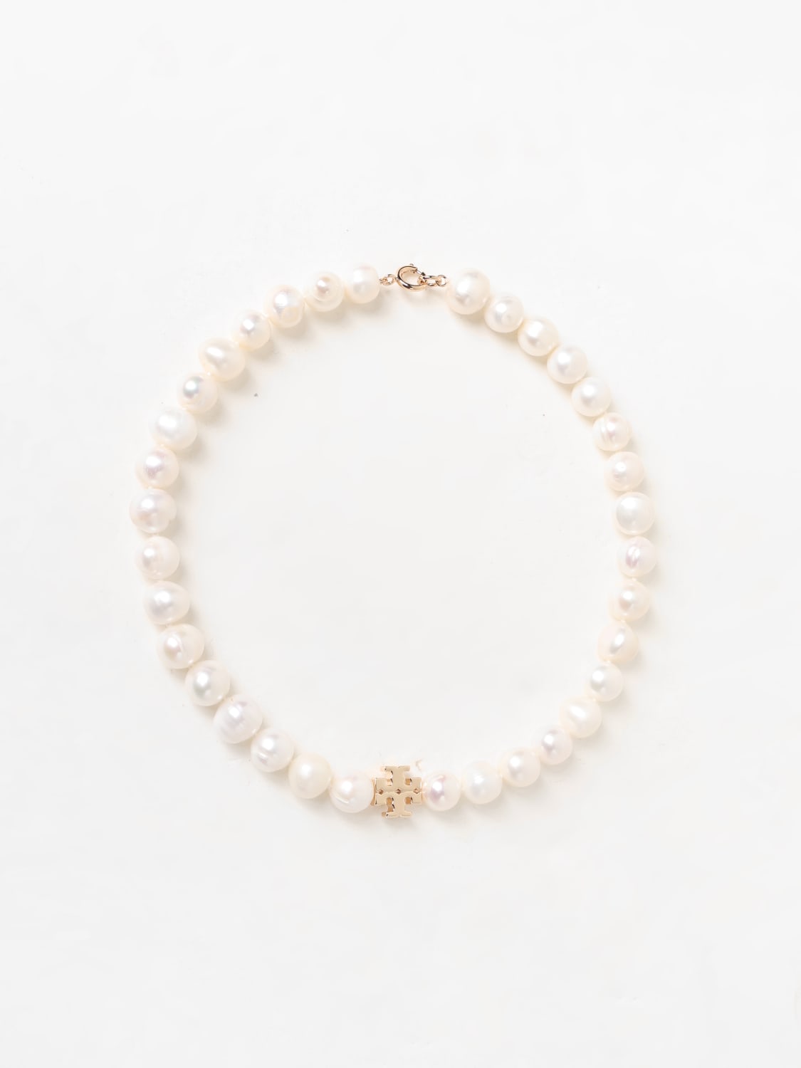 Giglio Collana Kira Tory Burch in perle sintetiche ed ottone