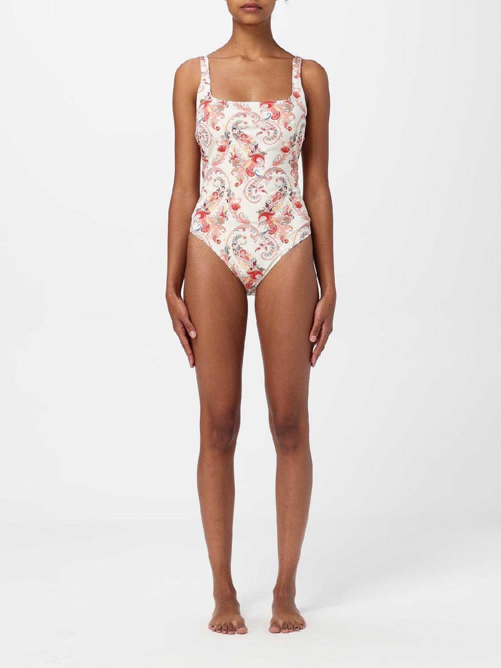 Giglio Costume intero Etro in lycra con stampa Paisley