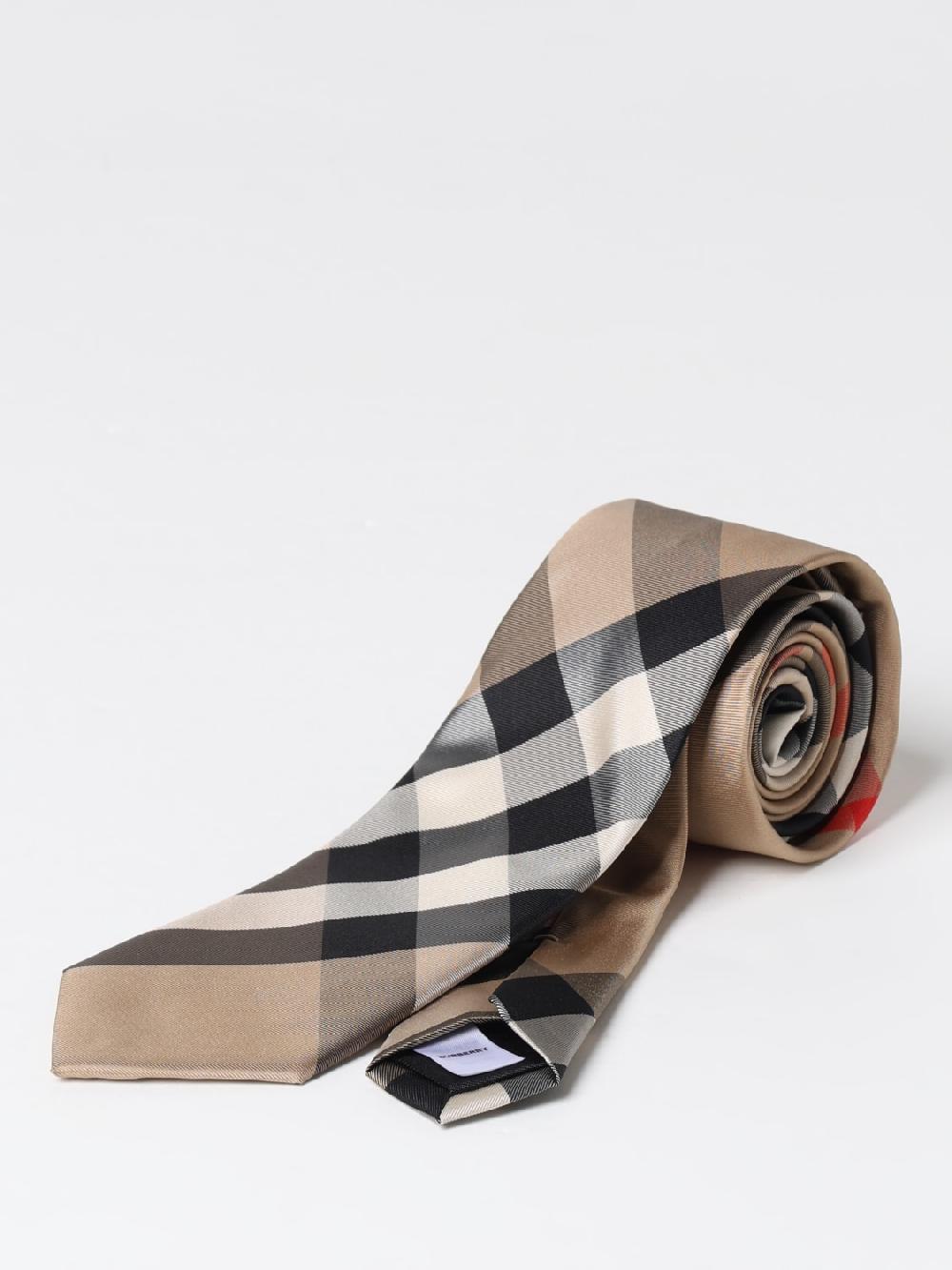 Giglio Cravatta Vintage Check Burberry in seta jacquard