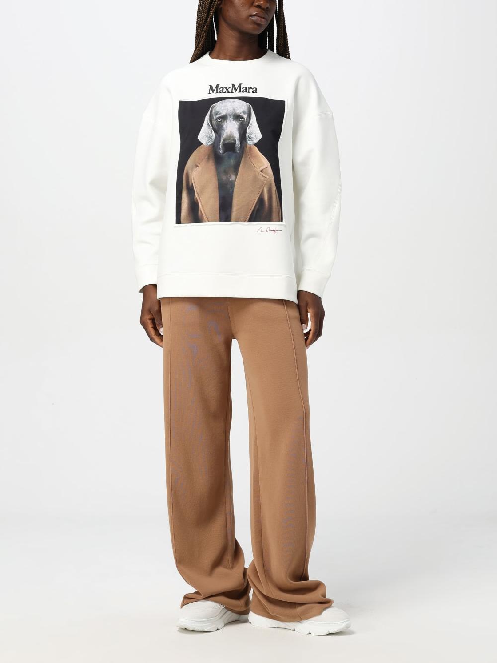 Giglio Felpa Bacco X William Wegman Max Mara In Cotone
